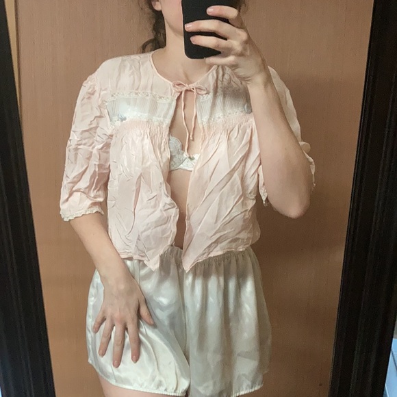 Other - 1950’s Silk Bed Jacket